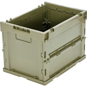 ＴＲＵＳＣＯ　オリコン　α折りたたみコンテナ　２０Ｌ　ＯＤ色