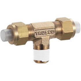 ＴＲＵＳＣＯ　【売切廃番】配管継手　クイックシール継手　チーズ　Φ１０×８　呼びＲ３／８