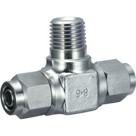 ＴＲＵＳＣＯ　ＳＵＳメイルブランチティ　適用チューブ径１２Ｘ１０　ねじＲ１／２