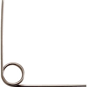 ＴＲＵＳＣＯ　トーションばね　ステンレス　Ｄ４×ｄ０．６×Ｌ１６　９０°５巻　２０個入　左巻き