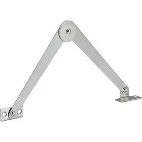 ＴＲＵＳＣＯ　ステンレス製タスキステー　左用　全長２００ｍｍ