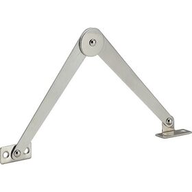 ＴＲＵＳＣＯ　ステンレス製タスキステー　右用　全長２００ｍｍ