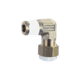 ＴＲＵＳＣＯ　【売切廃番】配管継手　クイックシール継手　エルボ　Φ４×２　呼びＲ１／４