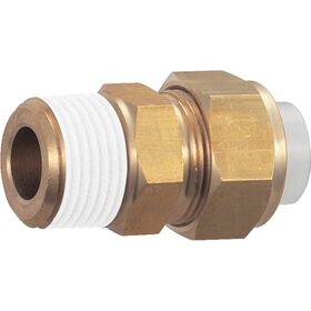 ＴＲＵＳＣＯ　クイックシール継手　コネクタ　φ４Ｘ２．５　呼びＲ１／８