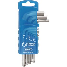 ＥＩＧＨＴ　六角棒スパナ　テーパーヘッド　標準寸法　ドアホルダー　セット