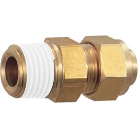 ＴＲＵＳＣＯ　クイックシール継手　コネクタ　φ１０　呼びＲ３／８