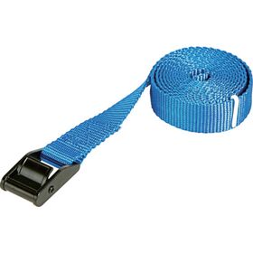ＴＲＵＳＣＯ　簡易結束ベルト　２５ｍｍＸ２ｍ　青