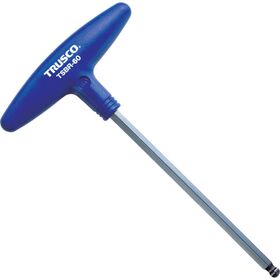 ＴＲＵＳＣＯ　Ｔ型ボールポイント六角棒レンチ　４．０ｍｍ