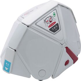 ミドリ安全　子ども用　防災用折りたたみヘルメット　フラットメットキッズ　ＴＳＣ－１０Ｋ　ホワイト
