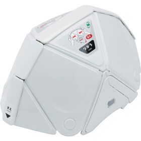ミドリ安全　防災用折りたたみヘルメット　フラットメット２　ＴＳＣ－１０Ｎ　ホワイト