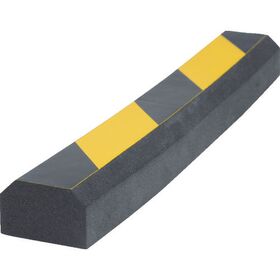 ＴＲＵＳＣＯ　セーフティクッション　山型　２本入　幅５０　長さ３００　黄黒