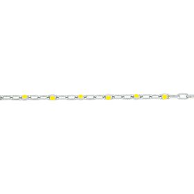 ＴＲＵＳＣＯ　ステンレスカットチェーン　チェーンアイ付　４．０ｍｍＸ２ｍ