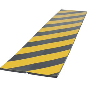ＴＲＵＳＣＯ　セーフティクッション　コーナー用　幅２００　長さ９１０　黄黒