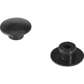 ＴＲＵＳＣＯ　六角穴付ボルト用カバーキャップ　Ｍ５　黒（１０個入）
