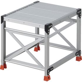 ＴＲＵＳＣＯ　作業用踏台　１段　高さ０．５ｍ　天板５００×６００