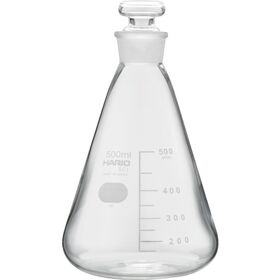 ＨＡＲＩＯ　共栓三角フラスコ５００ｍｌ（ＴＳ２７）