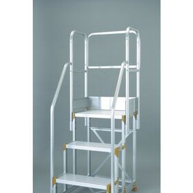 ＴＲＵＳＣＯ　２段用階段手すりセット（２５７用）　Ｈ＝９００．１１００兼用