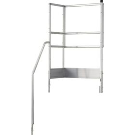 ＴＲＵＳＣＯ　階段片手すり天場二方手すり