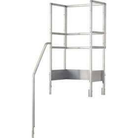 ＴＲＵＳＣＯ　階段片手すり天場三方手すり