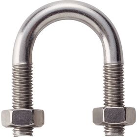 ＴＲＵＳＣＯ　ＳＧＰ用Ｕボルト　ＳＵＳ３０４　呼び径２０Ａ　ねじ径Ｍ１０