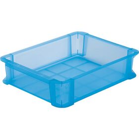 ＴＲＵＳＣＯ　スケルトンカラーコンテナ　６Ｌ　青