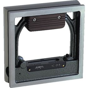 ＴＲＵＳＣＯ　角型精密水準器　寸法２５０Ｘ２５０　感度０．０２