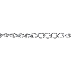 ＴＲＵＳＣＯ　ステンレス３０４マンテルチェーン　２．３ＭＭ×１０Ｍ