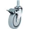 ＳＡＭＳＯＮＧ　静音エラストマーキャスター　自在ＳＰ付　１００ｍｍ